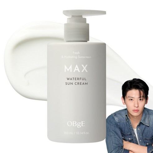 OBge 맥스 워터풀 선크림 SPF 50+ PA++++ 제품 이미지